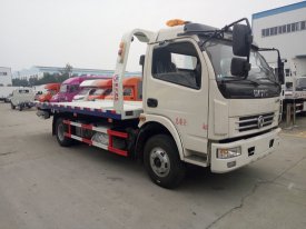 東風(fēng)多利卡一拖二清障車（黃牌）