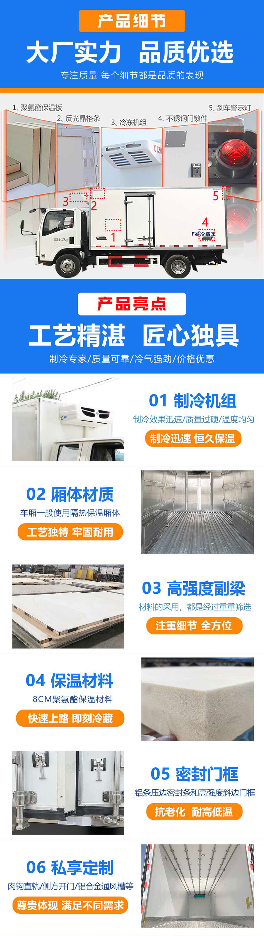 國六 福田歐馬可S1寬體冷藏車